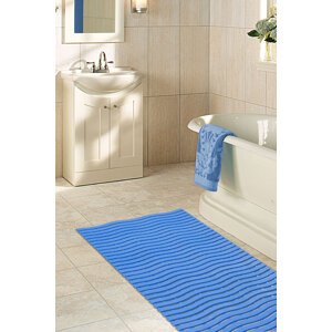 Rohož SOFT STEP Modrá 60 cm