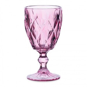 Sada štyroch pohárov LUNNA na víno, ružové ALL 937518 310 ml
