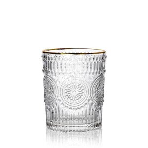 Pohár BARREL so zlatým okrajom AW21 998786 300 ml