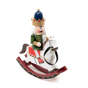 Luskáčik NUTCRACKER na hojdacom koníkovi 836133