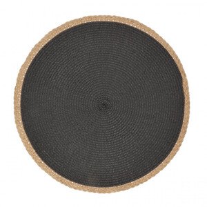 Podložka pod tanier PLAR čierna SS22 821689