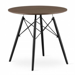 Okrúhly stôl TODI 80 cm popol
