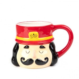Šálka NUTCRACKER SHAPE čierna 873305 0,5l