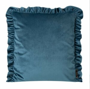 Obliečka na vankúš VELVET 25 - modrá
