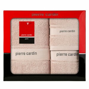 Darčeková sada uterákov PIERRE CARDIN NEL púdrová