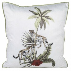 Zamatová obliečka na vankúš DESIGN 91 JUNGLE