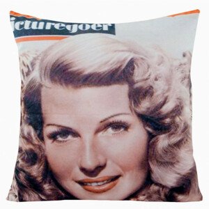 Obliečka na vankúš LADY 08 hnedo-biela