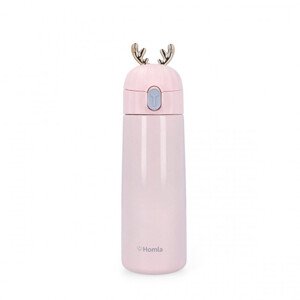Termoska GATTO ružová so sobími rohmi 805252 330 ml