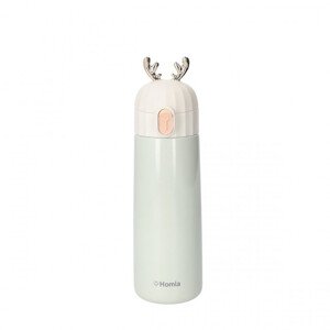 Termoska GATTO biela so sobími rohmi 835327 330 ml