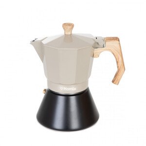 Kávovar MIA MOKKA sivý / čierny ALL 851297 300 ml