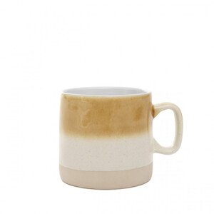 Hrnček SANKO žltý / biely 860350 300 ml