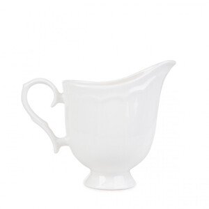 Kanvička na mlieko JASMINE biela 870731 270 ml