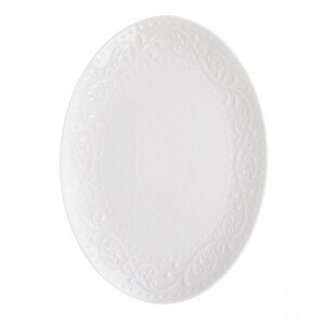 Servírovací tanier SYLIA s ornamentom 874715 35x25 cm