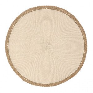Podložka pod tanier PLAR krémová SS22 821672