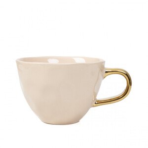 Šálka MALBI béžová so zlatým uškom 887012 350 ml