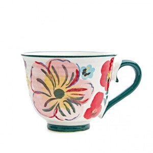 Šálka SALDANA s kvetmi 887050 400 ml