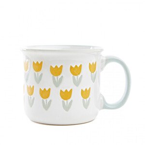 Hrnček TULINA so žltými tulipánmi 887432 450 ml