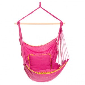 Závesné kreslo PESTRI fuksia 890142