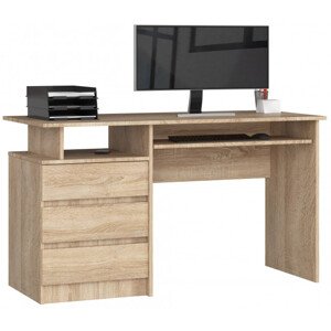 Kancelársky stôl CLP 135 cm sonoma