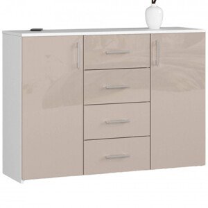 Komoda K45 cappuccino lesk