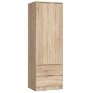 Skriňa STAR S 60 cm 2D 2SZ sonoma