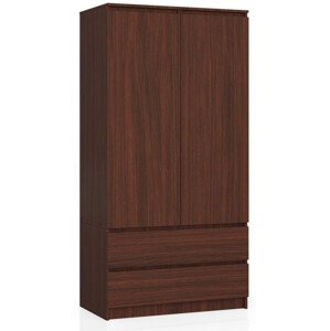 Skriňa S 90 cm 2D 2SZ CLP wenge