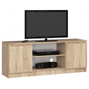 Stolík pod TV RTV 140 2D 1P sonoma