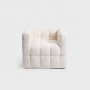 Kreslo BISKOTO krémové 710711