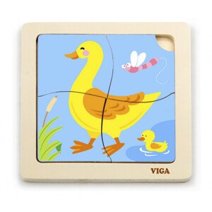 Puzzle na podložke Viga 51314 kačka