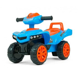 Odrážadlo Monster modré / oranžové