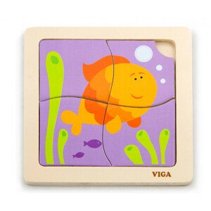 Puzzle na podložke Viga 50144 ryba