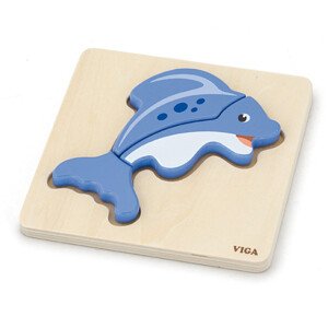 Prvé detské puzzle Viga 59934 rybka