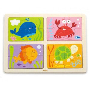 Puzzle na podstavci 4v1 Viga 50190 more