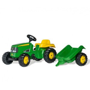 Šlapací traktor s vlečkou Rolly Toys John Deere 012190