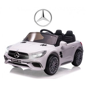 Elektrické autíčko Mercedes-Benz SL65 AMG biele