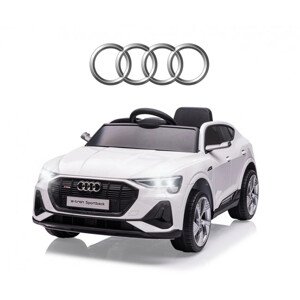 Elektrické autíčko Audi E-Tron Sportback 4x4 biele