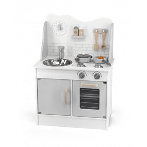 Detská kuchynka Viga 44049 PolarB eco sivá