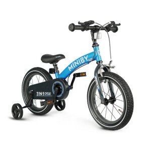 Detský bicykel Miniby 14" modrý
