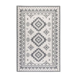 Obojstranný koberec Elle Decoration GEMINI Dynamic strieborný