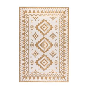 Obojstranný koberec GEMINI Dynamic ochre