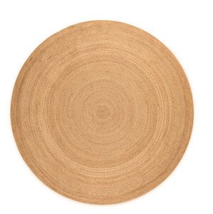 Koberec Jute Braided Rangpur naturálny / zlatý