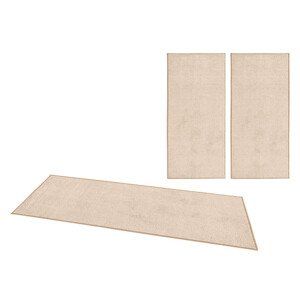 Spálňová sada kobercov PURE Velours taupe / krémová