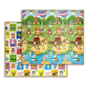 Hracia podložka pre deti Play Colourful Animals T1