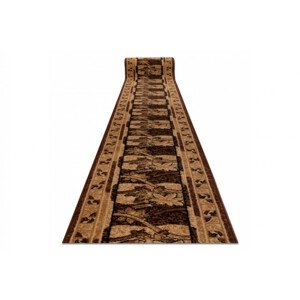 Behúň BCF BASE 3706 FLORAL hnedý