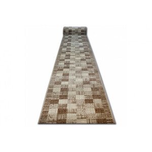 Behúň BCF BASE KWADRATY SQUARES béžový