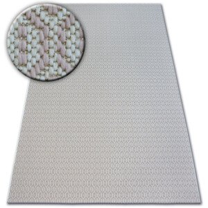 Koberec SIZAL FLAT 48603/526 Očká krém ružový