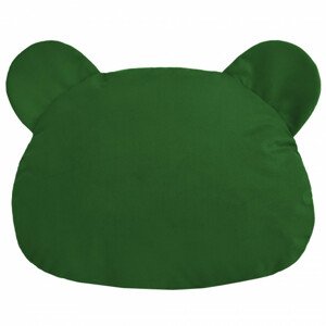 Vankúš Teddy Tmavo Zelený - plyš