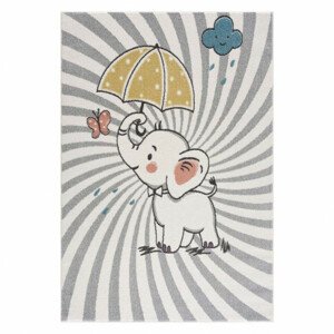 Detský koberec Elefant Anime 9388 krém