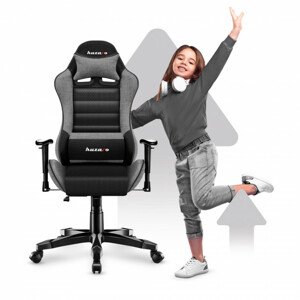 Detská herná stolička Ranger - 6.0 sivá mesh