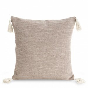 Obliečka na vankúš BOHO 5 púdrová